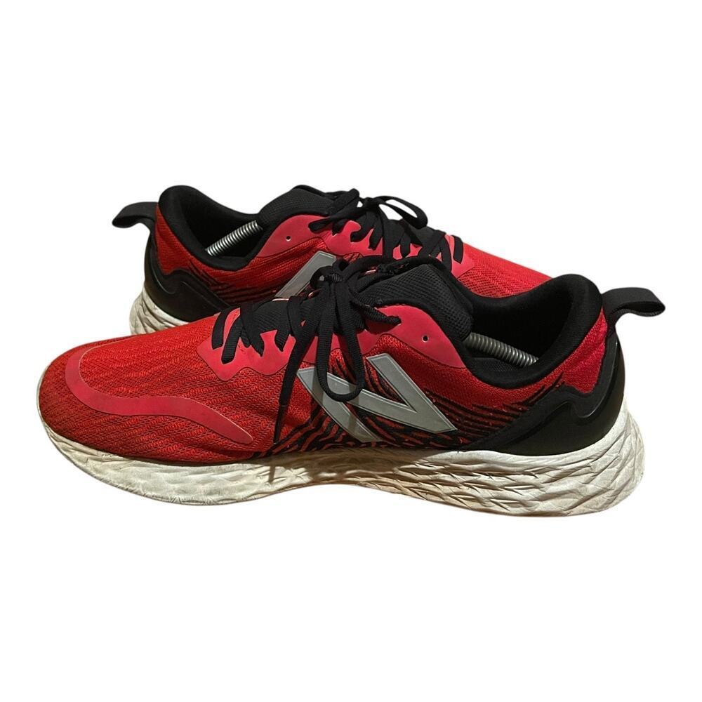 🔥 New Balance Fresh Foam Tempo Men’s Running Shoes Red Black Size 12 Athletic - Picture 6 of 9